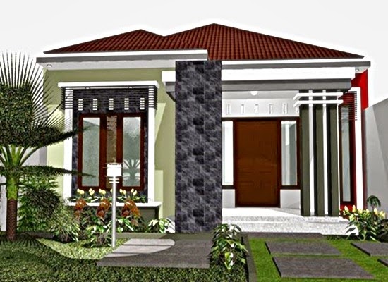 Model Rumah Minimalis tampak depan