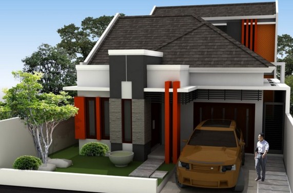 Rumah Minimalis 36 Dua Lantai