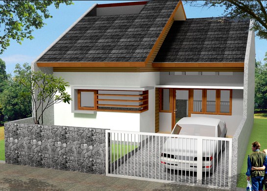 Rumah Minimalis 36 Super Simple