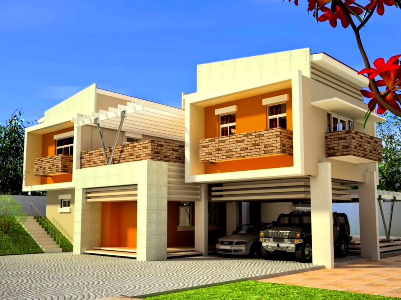 Rumah Minimalis Mewah dan Modern