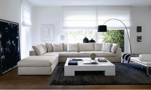 Sofa Putih Modern Minimalis