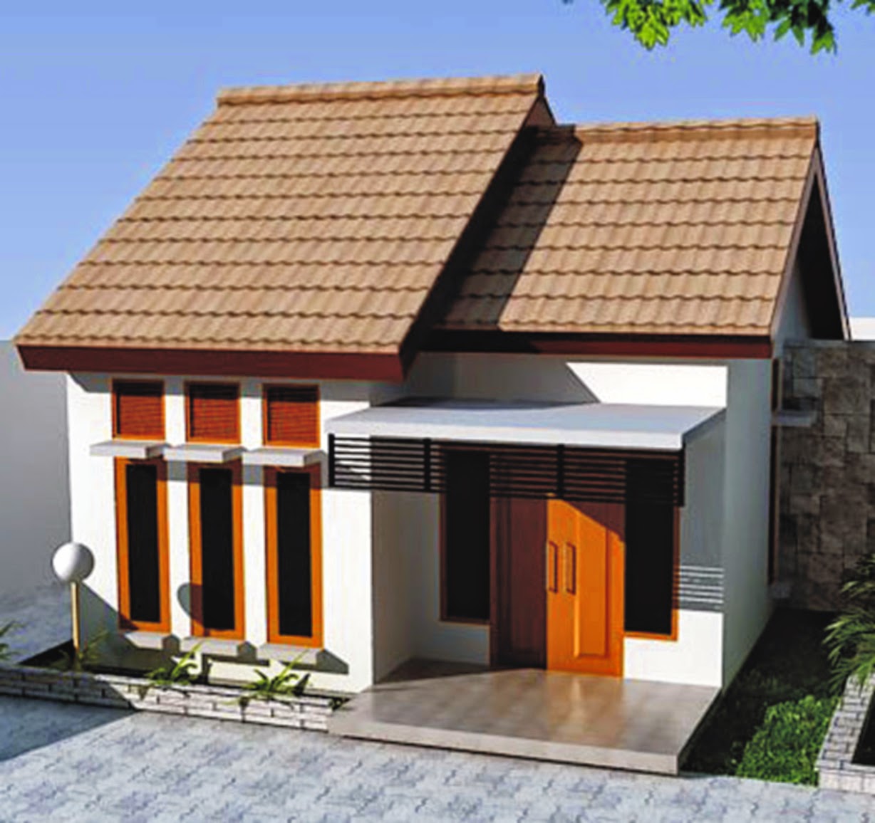 Konsep Denah Rumah Minimalis Type 21