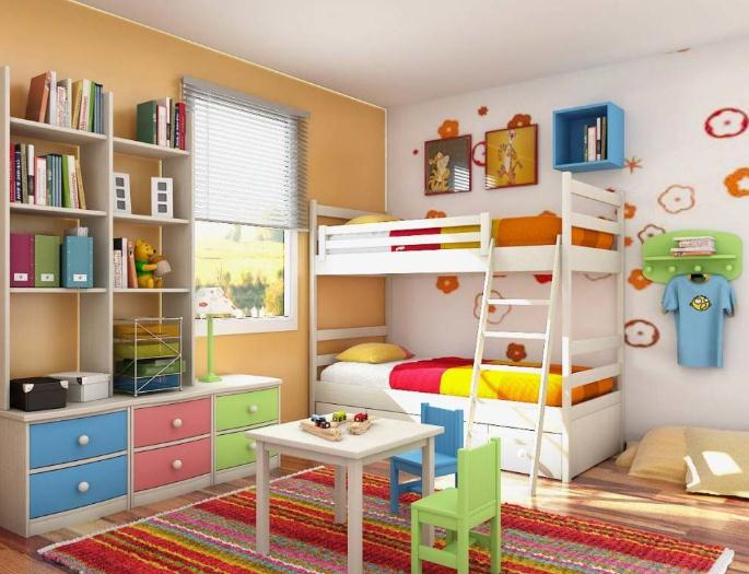 Desain Kamar Anak Ruang Sempit